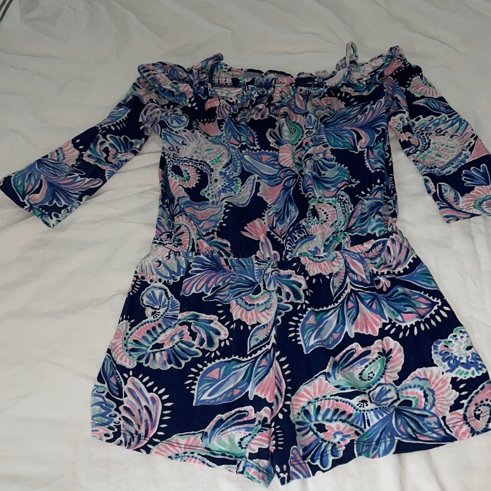 Lilly Pulitzer Girls Romper size L (8-10)